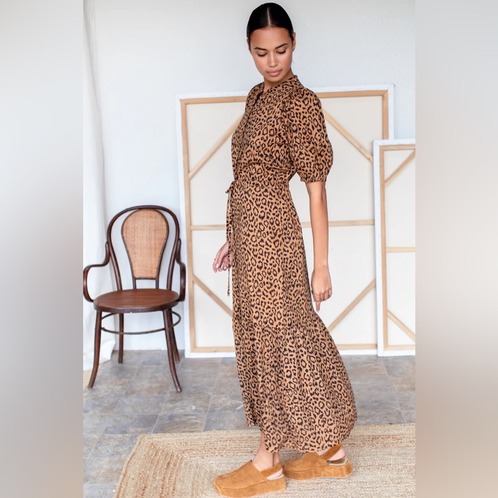 Emerson Fry Lucy Dress - Vintage Leopard